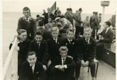 Jugendfahrt des Schützenvereins Petersfehn 1962
